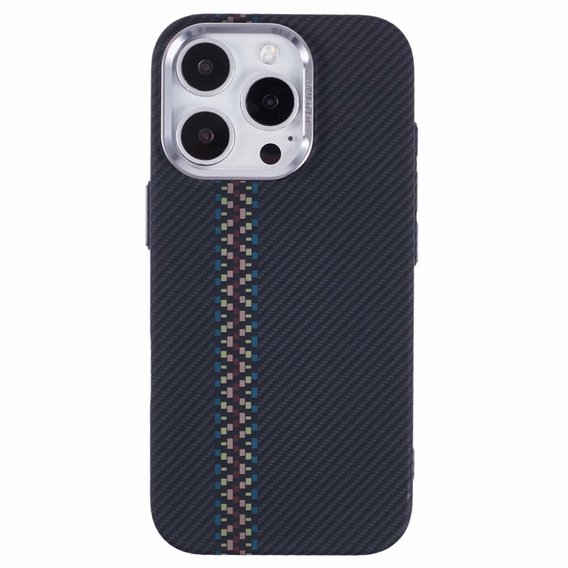 Etui do iPhone 14 Pro Max, Carbon Fiber MagSafe, czarne