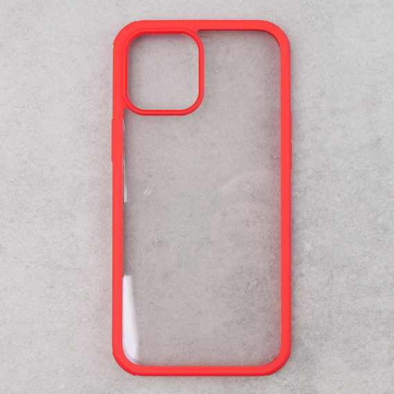 Etui do iPhone 12 / 12 Pro, ERBORD Guardian, czerwone