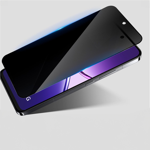 2x Szkło ERBORD Anti-Spy do Oppo A5 Pro 5G – chroń ekran i swoją prywatność