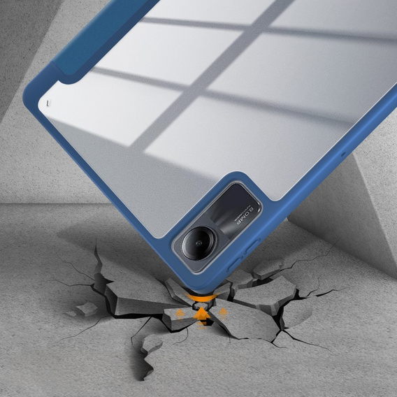 Etui do Xiaomi Redmi Pad SE 11", Smartcase Hybrid, z miejscem na rysik, niebieskie
