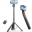 Tech-Protect L03S Wireless Kijek Selfie Stick Tripod, biały