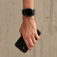 Pasek Nylonowy ERBORD MP84 Quickfit do Garmin Fenix 5/6/6 PRO/7 Forerunner 965/955/945, Szary, Rozmiar M/L