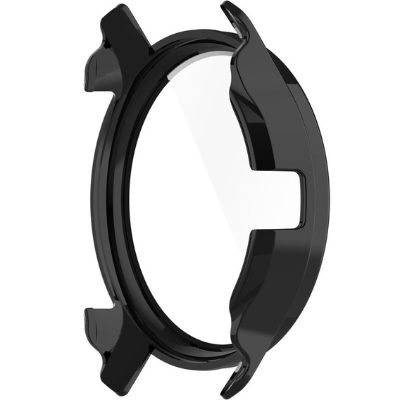 2w1 Etui + Szkło Hartowane do Garmin Venu 2 Plus, Czarne