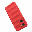 Etui do Oppo A57s, Gaming Shockproof, czerwone