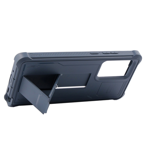 Etui pancerne do Samsung Galaxy Note 20 Ultra, Dexnor Full Body, niebieskie