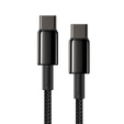 Baseus kabel USB-C na USB-C 1 m 100 W Tungsten - Czarny