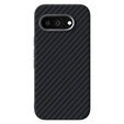 Etui do Google Pixel 9a ABEEL Carbon Mag Ring – czarne