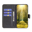 Etui z klapką do Oppo A17, Wallet, BINFEN COLOR, czarne