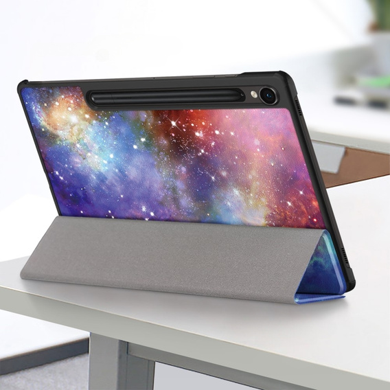 Etui do Samsung Galaxy Tab S9, Smartcase Hybrid z miejscem na rysik, galactic