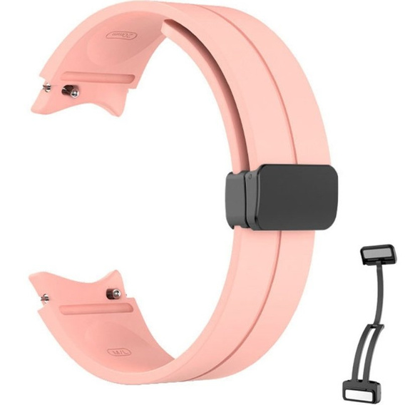 Pasek Silikonowy do Samsung Galaxy Watch 4/5/6 40/42/43/44/45/46/47mm, Różowy