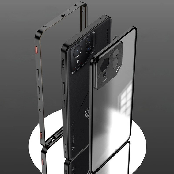 Etui do ASUS ROG Phone 8 Pro, Frame Case, czarne