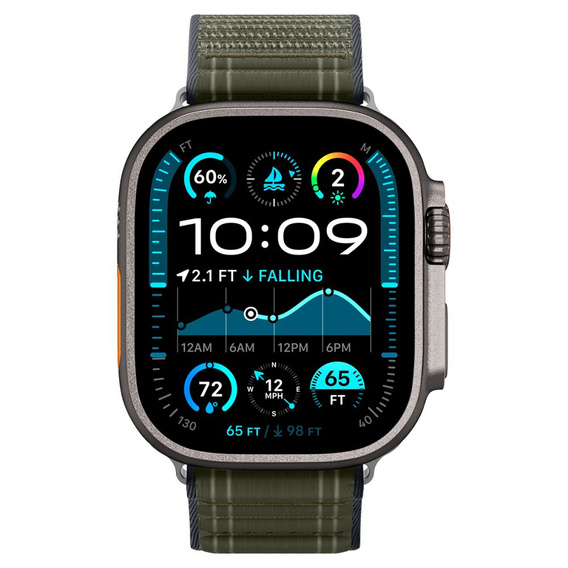 Pasek Spigen WBF0 Band do Apple Watch 8/9/10/11/SE/Ultra 1/2 (44/45/46/49 mm)