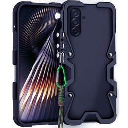 Aluminiowe etui ochronne bumper do Samsung Galaxy A36 5G – czarne