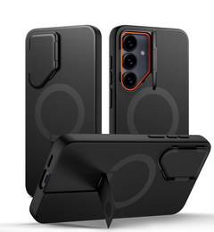 Etui Suritch Shockproof z podstawką i MagSafe do Samsung Galaxy S25 FE