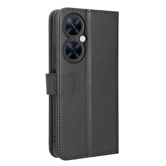 Etui z klapką do Huawei Nova 11i, Wallet Smart Magnet, czarne