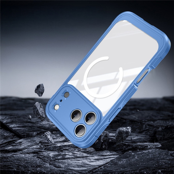 Etui Shockproof ze szkłem, do MagSafe do iPhone 17 Pro Max