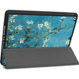 Etui do iPad 10.2" 2021/2020/2019 (9/8/7 gen.), Smartcase z miejscem na rysik, cherry blossom