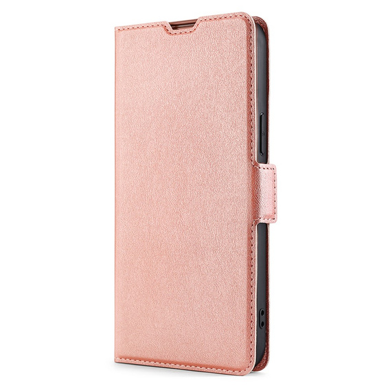 Etui z klapką do Xiaomi 12 Pro, Wallet, różowe rose gold