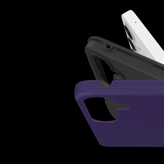 Etui pancerne do Samsung Galaxy A35 5G, Dual Armored, fioletowe