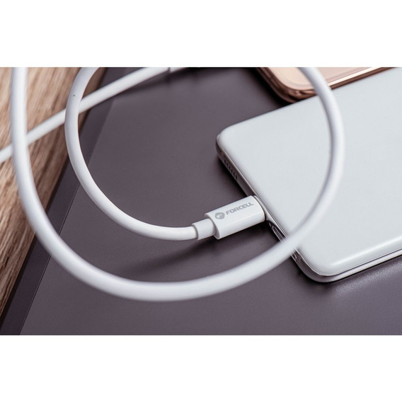 Kabel USB-C do USB-C Forcell F-Energy do szybkiego ładowania QC4.0 PD 5A 100W 2 m