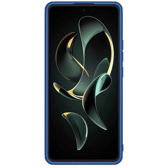 Etui NILLKIN do Xiaomi 13T / 13T Pro, Super Frosted Shield, niebieskie