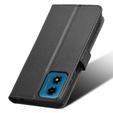 Etui z klapką do Motorola Moto G24 / G24 Power / G04, Wallet Smart Magnet, czarne