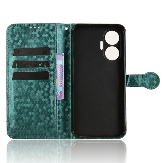 Etui z klapką Wallet Rhombus do Xiaomi Poco F7 5G