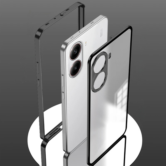 Etui do Xiaomi Poco X7 Pro 5G, Frame Case, czarne