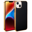 Etui do iPhone 14 Plus, Cowhide Leather, czarne
