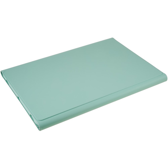 Etui z klawiaturą do Galaxy Tab S7+ Plus / S8+ Plus /S7 FE T730 T733, Pen Slot, miętowe