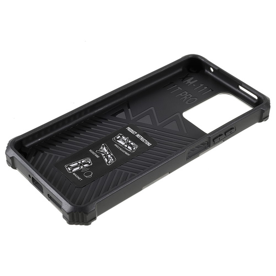 Etui do Xiaomi 11T/11T Pro, Armor Kickstand, zielone