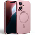 Etui do iPhone 16 Plus, ColorMag, do MagSafe, różowe