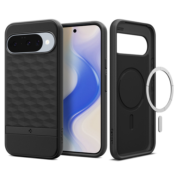 Etui Spigen do Google Pixel 10/10 Pro, Parallax Mag MagSafe, Matte Black