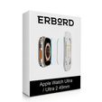 2x Szkło Hartowane z ramką do montażu ERBORD do Apple Watch Ultra 1/2/3 49mm