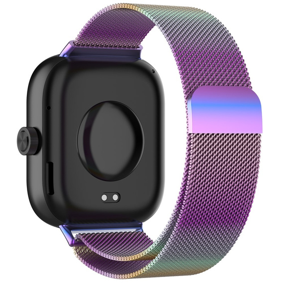 Pasek Bransoleta Milanese do Xiaomi Redmi Watch 4 / Xiaomi Smart Band 8 Pro / Xiaomi Smart Band 9 Pro, Wielokolorowa