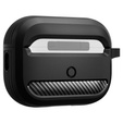 Etui SPIGEN  na Słuchawki Airpods Pro 1 / 2, Rugged Armor, Matte Black
