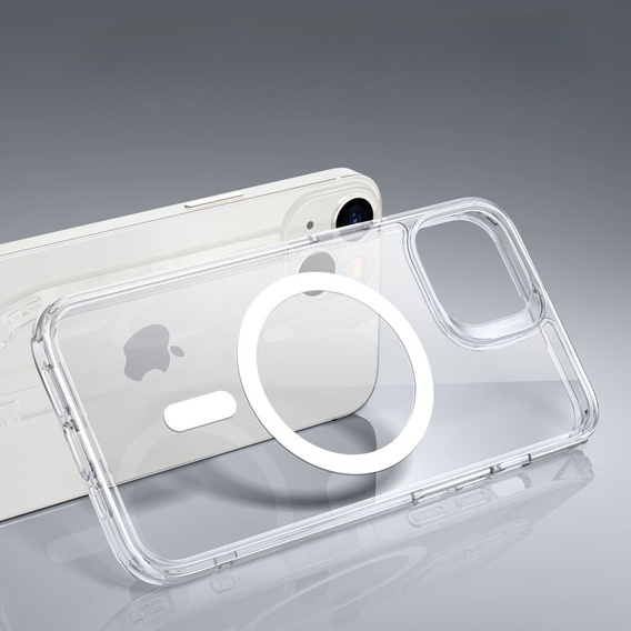 Etui ESR do iPhone 14 Plus, CH Halolock MagSafe, Clear