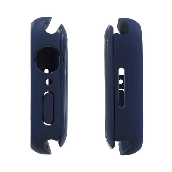 2w1 Etui + Szkło Hartowane do Apple Watch 7/8/9 45MM, Granatowe