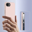 Etui do iPhone 16e, Silicone MagSafe, różowe
