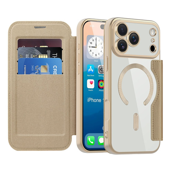 Etui z klapką RFID Wallet MagSafe z ochroną aparatu do iPhone 17 Pro Max