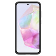 Etui Spigen do Samsung Galaxy A35 5G, Liquid Air, czarne + Szkło