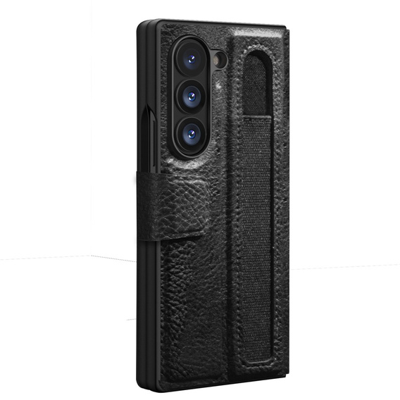 Etui NILLKIN do Samsung Galaxy Z Fold6 5G, z klapką, Czarne