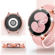 2w1 Etui + Szkło Hartowane do Samsung Galaxy Watch 6 40mm, Różowe