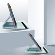 Etui do iPad 11" 2025 A16 (11 gen.) / iPad 10.9" 2022 (10 gen.), Obrotowe 360, niebieskie