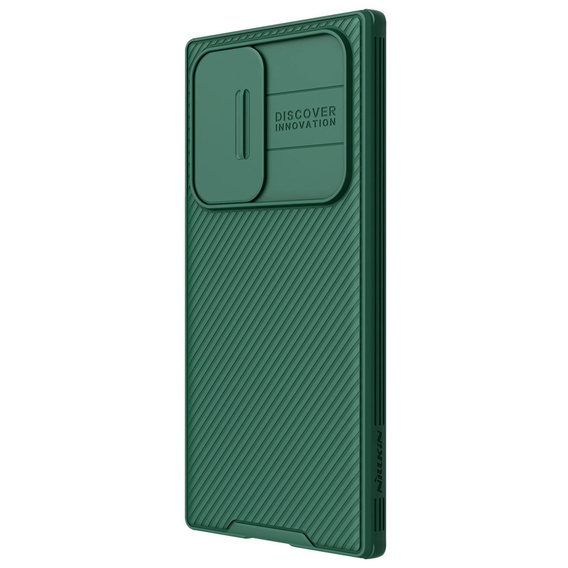 Etui NILLKIN do Samsung Galaxy S23 Ultra, CamShield Pro Case, zielone