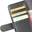 Etui z klapką do Samsung Galaxy S7, Wallet, czarne