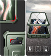 Etui pancerne do Samsung Galaxy S10e, Dexnor Full Body, zielone