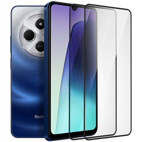2x Szkło Hartowane ERBORD 3D do Xiaomi Redmi 14C / Poco C75 – ochrona całego ekranu