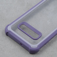 Etui do Samsung Galaxy S10 Plus, Dexnor Full Body Rugged, przezroczyste / fioletowe