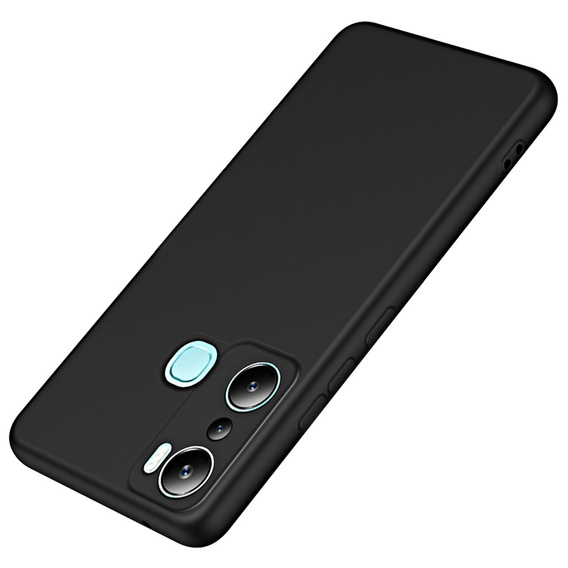 Etui do Infinix Hot 20i, Silicone Lite, czarne